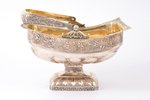 candy-bowl, silver, 84 standard, 287.20 g, gilding, h (with handle) 18.8 cm, Modig Elias, 1826, St....