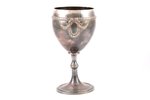 cup, silver, 950 standard, 306.20 g, h 16.9 cm, Société Parisienne D'Orfèvrerie, 1910-1914, France...