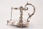 carafe holder, silver, 84 standard, 737.95 g, h 15 cm, 1838 (?), St. Petersburg, Russia...