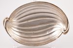 candy-bowl, Fraget N Plaque, silver plated, Russia, Congress Poland, the beginning of the 20th cent....