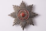 star of the order, for the Order of Saint Anna, silver, Russia, the end of 19th century, 89.7 x 88.3...