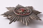 звезда к ордену, к ордену Святой Анны, серебро, Российская Империя, конец 19-го века, 89.7 x 88.3 мм...