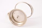 tea glass-holder, Schiffers & Co, Warszawa, silver plated, Russia, Congress Poland, the 20ties of 20...