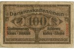 100 markas, banknote, 1918, Lithuania, Germany...