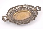fruit dish, Fraget w Warszawie, silver plated, Russia, Congress Poland, the 2nd half of the 19th cen...