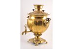 samovar, manufactory of heirs of N. A. Vorontsov, Tula, Russia, the beginning of the 20th cent., h 4...