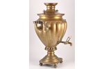 samovar, Schiffers Warszawa, shape "Faceted bowl", Russia, Congress Poland, the border of the 19th a...