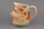 a cup, faience, M.S. Kuznetsov manufactory, Russia, the 2nd half of the 19th cent., h 14.5 cm, Tver...