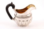 cream jug, silver, 84 standard, 313.35 g, gilding, h 14.1 cm, by Gustav Lindgren, 1816-1826, St. Pet...
