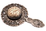 strainer, silver, 830 standard, 36.45 g, silver stamping, 12.4 x 7.4 cm, Norway...