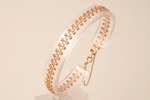 a bracelet, gold, 585 standard, 2.77 g., the item's dimensions 18 cm, Finland...