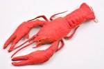 Christmas tree toy, "Crawfish", the 1st half of the 20th cent., 15 cm...