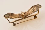 a brooch, "Butterfly", Florence Filigree, silver, 800 standard, 10.46 g., the item's dimensions 5.5...