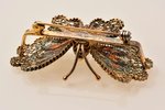 a brooch, "Butterfly", Florence Filigree, silver, 800 standard, 10.46 g., the item's dimensions 5.5...