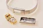 наручные часы, "Jean Perret", дамские, Швейцария, 60-80е годы 20го века, золото, 750, 18 K проба, 21...