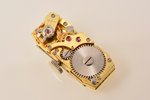 rokas pulkstenis, "Jean Perret", sieviešu, Šveice, 20. gs. 60-80tie gadi, zelts, 750, 18 K prove, 21...