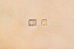 портсигар, серебро, 925 проба, 170.25 г, 12.9 x 8.7 x 1.9 см, Mappin & Webb, 1910 г., Бирмингем, Вел...