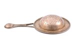 strainer, silver, 84 standard, 68.75 g, 15.4 x 8.6 cm, by Roman Aristarhov, 1894, Moscow, Russia...