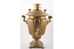 samovar, V. I. Shemarin in Tula, shape "faceted wineglass", Russia, 1894-1919, h = 52.5 cm, weight 8...