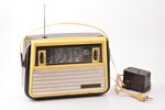 radio receiver, VEF-Spīdola, Latvia, USSR, 1962, 19.5 x 25.5 x 9 cm...