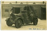 photography, LA, Auto-tank regiment, armored vehicle "Staburags", Latvia, 20-30ties of 20th cent., 1...