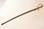 sabre, Wehrmacht officers, F.W. Holler Solingen, blade lenght 84cm, handle lenght 12 cm, Germany, 19...