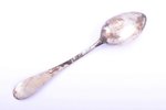 set of soup spoons, silver, 6 pcs., 800 standard, 321.55 g, 21.3 cm, Germany, in a box...