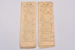 document, Price lists for goods in Riga, 1759-1760, 23.2 x 7.1 cm...
