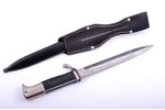 штык-нож, Третий рейх, длина лезвия 19.5 см, Германия, 30-40е годы 20го века...