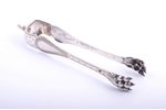 sugar tongs, silver, 950 standard, 35.50 g, silver stamping, 16 cm, France...