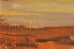 Лаува Янис (1906 - 1986), У моря, 80-е годы 20го века, картон, масло, 49.5 x 69.5 см...