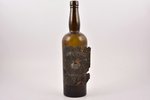 bottle, Vin d'Oporto blanc, М. Юргенсон, Рига, Russia, the beginning of the 20th cent., 28 cm...