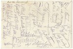 photography, chevaliers of the Order of Lāčplēsis, with signatures on reverse side, Latvia, 20-30tie...