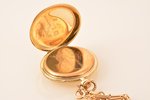 pocket watch, Switzerland, gold, 56, 585, 14 K standart, without chain 72.00 g, weight of the chain...