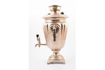 samovar, small size, Partnership of the fabric of heirs of V.S.Batashev in Tula, shape "faceted wine...