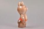 statuete, Olimpijas Lācis, porcelāns, PSRS, Poltavas porcelāna rūpnīca, 1965-1991 g., 13.2 cm...