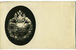 photography, "Latvian Rifle Battalions" badge, Latvia, 20-30ties of 20th cent., 13,8 x 8,6 cm...