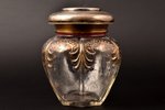 чайница, серебро, С гравировкой (A. Goldhan Bintenhof 1833-1883), 84 проба, вес серебра 36.05, штихе...