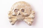 Badge "Death's Head", II world war, 23.5 x 21.4 cm, Germany, the 30-40ties of 20th cent....