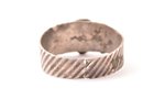 Ring "Skull", world war II, silver, 800 standart, 3.03 g., ring size 21.25 mm, Germany, the 30-40tie...