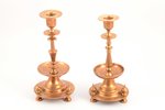 pair of candlesticks, company "Yudin", Russia, the border of the 19th and the 20th centuries, h 20.4...