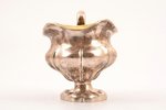 cream jug, silver, 130 g, h 10.1 cm, the beginning of the 20th cent....