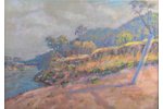 Metuzals Eduards (1889–1978), Landscape, the 20-30ties of 20th cent., paper, pastel, 23.5 x 33.5 cm...