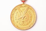 медаль, знак отличия Креста Признания, малого размера, в футляре, 1-я степень, Латвия, 20е-30е годы...