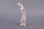 figurine, Tiger Lady, porcelain, Ukraine, Korosten Porcelain Factory, molder - A.G. Shevchenko, begi...