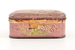 box, Toothpowder, metal, Russia, the 1st half of the 20th cent., 9 x 8.9 x 4 cm...