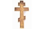cross, The Crucifixion of Christ, copper alloy, 5-color enamel, Russia, the border of the 19th and t...