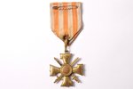 орден, военный орден Лачплесиса, № 454, 3-я степень, Латвия, 20е годы 20го века, 42.3 x 38.7 мм...