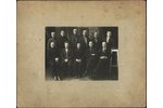 photography, "Society of political convicts", USSR, 1928, 14.5 x 10.2 cm, on cardboard...
