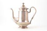 teapot, silver, 84 standard, 398.20 g, gilding, h - 17.1 cm, master Samoshin Yegor (George), 1899-19...